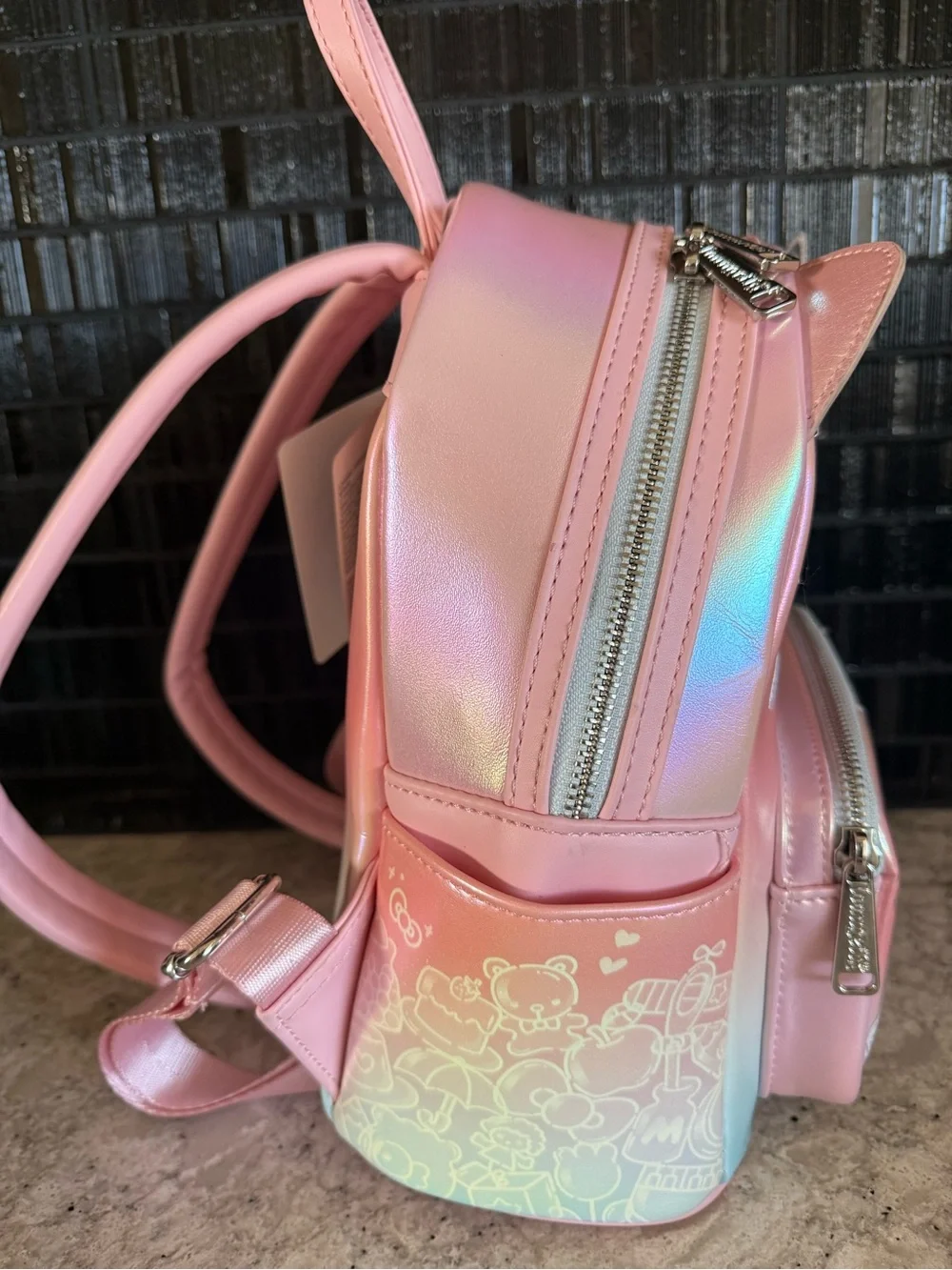 Loungefly Sanrio Hello Kitty 50th Anniversary Clear N Cute Cosplay Backpack